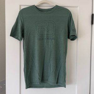 ORTOVOX Merino Wool Blend T Shirt, Voice of the Mountains, Size M